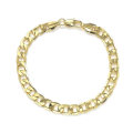 Brass Chain Bracelet in 14K 18K Gold Fashion Jewelry